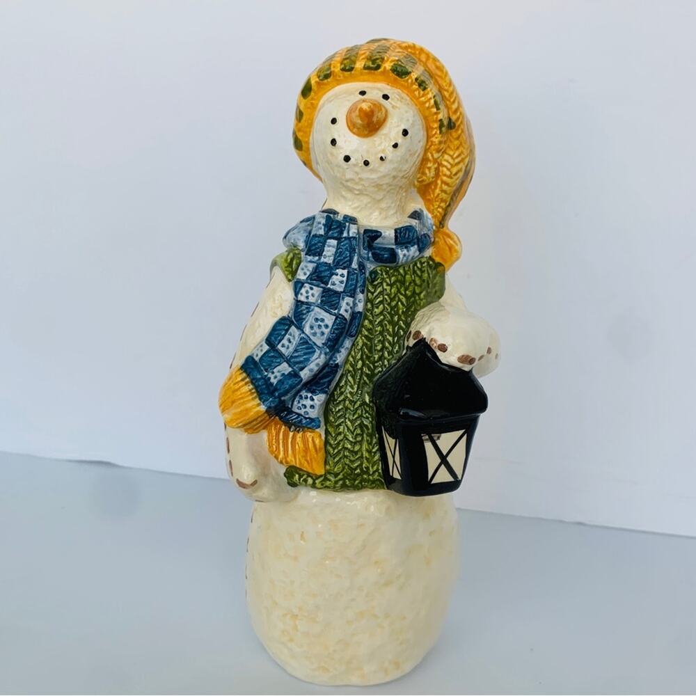 Cobble Creek Snowman Figurine